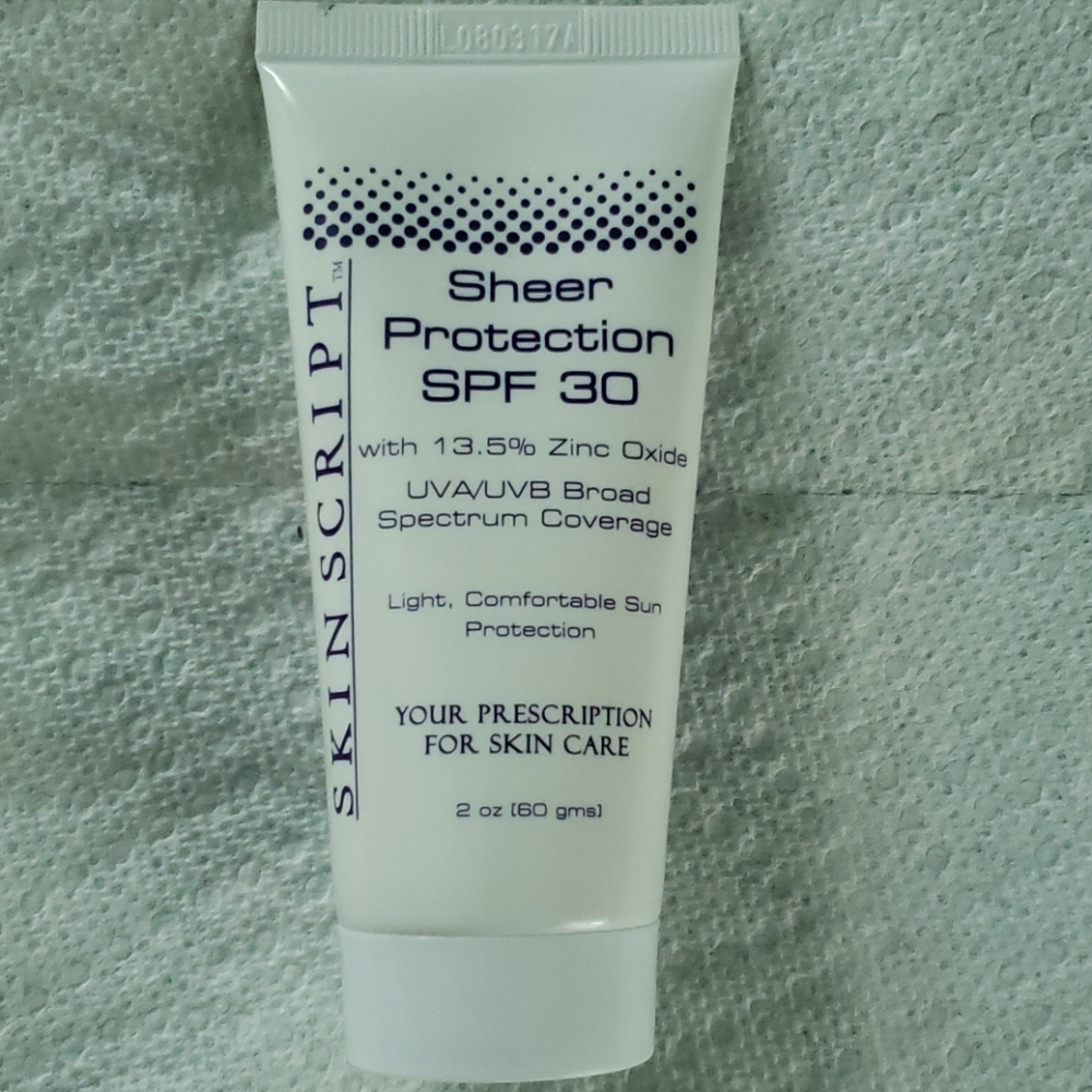 Skin script sunscreen